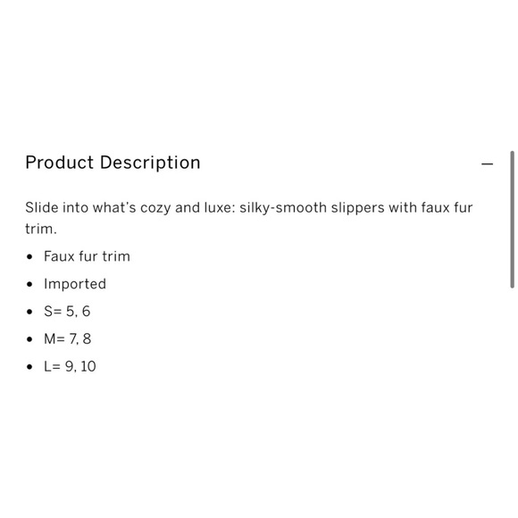 VICTORIA'S SECRET Signature Satin Slippers Small Size 5-6 - Picture 3 of 3